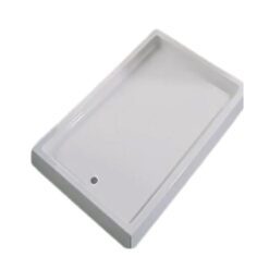 Plato de Ducha Rectangular Blanco Tapa Ciega 120×70 cm Aquaglass