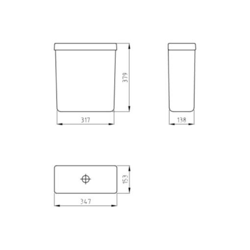 Combo Limay Ferrum Inodoro Largo + Deposito + Asiento + Bidet - Imagen 4