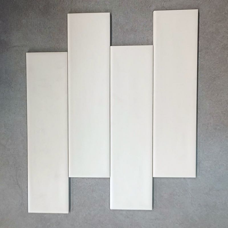 Cerámica Subway Iceland Blanco 7.7x30.5 cm Acuarella