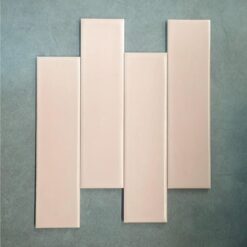 Cerámica Subway Iceland Salmon 7.7x30.5 cm Acuarella